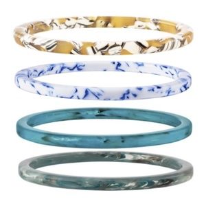 NWOT Machete Thin Bangle Bracelet in Calico